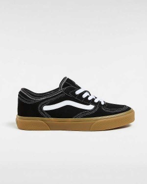 Men Vans Rowley Classic Sneakers Black Malaysia | VN2981564