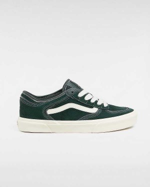 Men Vans Rowley Classic Sneakers Green Malaysia | VN2346590