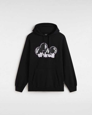 Men Vans Scuttle Hoodie Black Malaysia | VN3185279