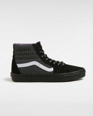 Men Vans Sk8-Hi Skate Shoes Black Malaysia | VN6731408