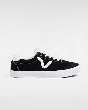 Men Vans Skate Sport Sneakers Black Malaysia | VN3248160