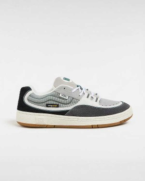 Men Vans Speed LS Skate Shoes Grey Malaysia | VN2357140