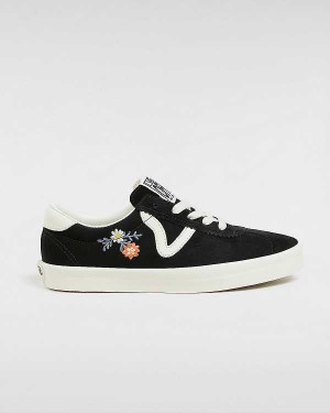 Men Vans Sport Low Sneakers Black Malaysia | VN9514678