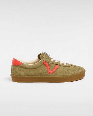 Men Vans Sport Low Sneakers Green Malaysia | VN2468593