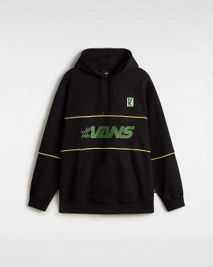 Men Vans Star V Hoodie Black Malaysia | VN3560721