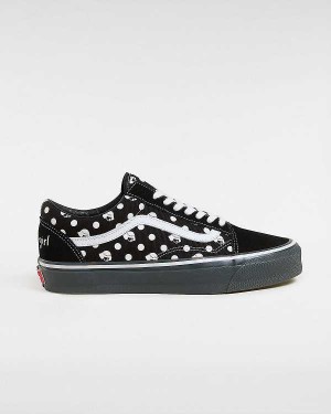 Men Vans Vans X Papergirl Old Skool Sneakers Black Malaysia | VN2157649