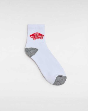 Unisex Vans Art Half Crew (1 Pair) Socks Red Malaysia | VN9283471