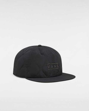 Unisex Vans Half Box Low Unstructured Hats Black Malaysia | VN4189075