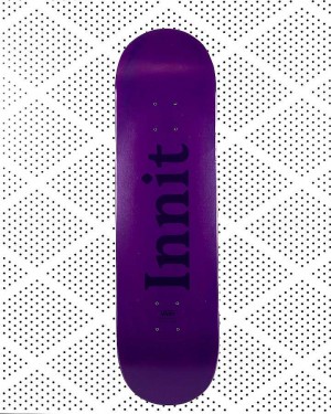 Unisex Vans Innit Skateboards Purple Malaysia | VN9143085