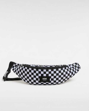 Unisex Vans Mini Ward Crossbody Bag Black / White Malaysia | VN7603214