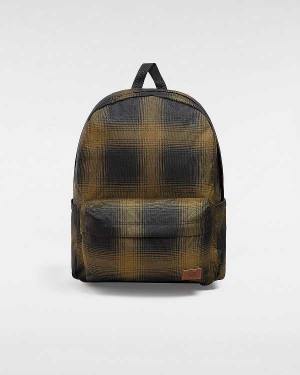 Unisex Vans Old Skool Backpacks Brown Malaysia | VN2537604