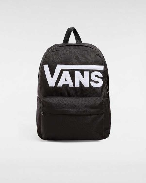 Unisex Vans Old Skool Drop V Backpacks Black Malaysia | VN8253694