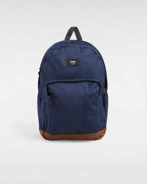 Unisex Vans Old Skool Trek Backpacks Blue Malaysia | VN8463029