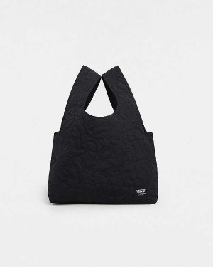 Unisex Vans Pergs ABD Shopper bag Shoulder Bag Black Malaysia | VN7802615