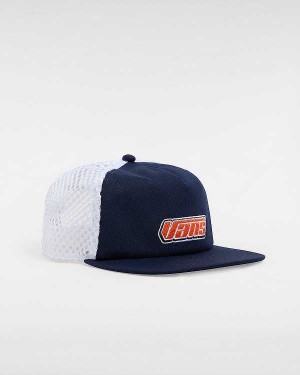 Unisex Vans Retro Unstructured Hats Blue Malaysia | VN1057392