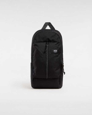 Unisex Vans Warp Crossbody Bag Black Malaysia | VN6804527