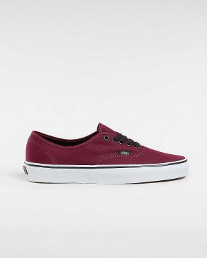 Women Vans Authentic Sneakers Burgundy Malaysia | VN9328071