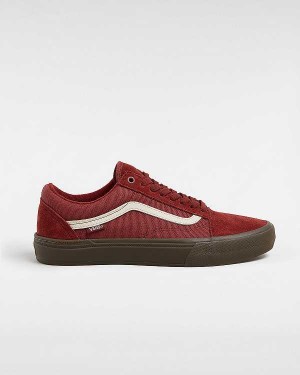 Women Vans BMX Style 114 Sneakers Red Malaysia | VN0185932