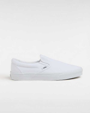 Women Vans Classic Slip On Shoes White Malaysia | VN7916408