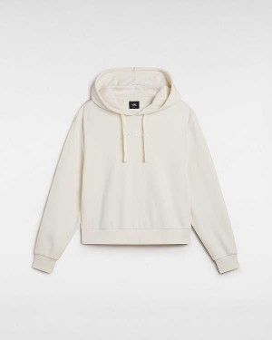 Women Vans Essential Relaxed Fit Hoodie White Malaysia | VN3647025