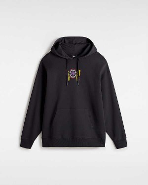 Women Vans Ethereal Hoodie Black Malaysia | VN5149270