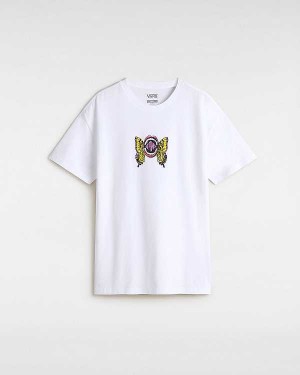 Women Vans Ethereal T Shirts White Malaysia | VN2643910