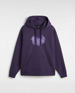 Women Vans Hot Links Hoodie Purple Malaysia | VN9183056