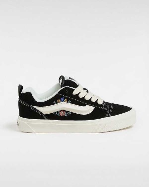 Women Vans Knu Skool Sneakers Black Malaysia | VN2048695