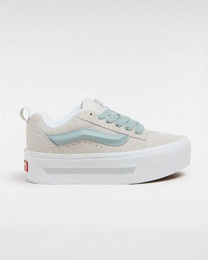 Women Vans Knu Stack Sneakers White Malaysia | VN7916508