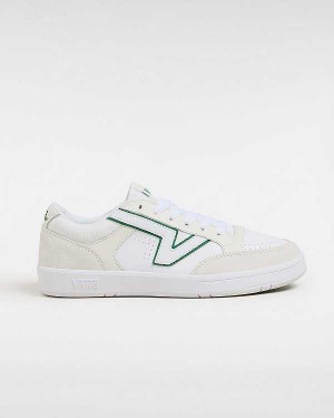 Women Vans Lowland ComfyCush Tennis Shoes Green / White Malaysia | VN8347510