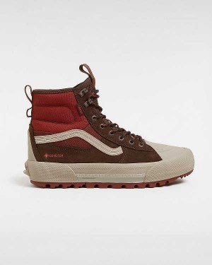 Women Vans MTE Sk8-Hi Gore-tex Shoes Brown Malaysia | VN3704269