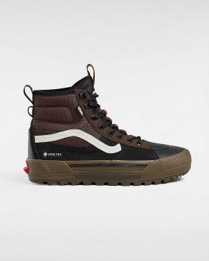 Women Vans MTE Sk8-Hi Gore-tex Shoes Brown Malaysia | VN3406879