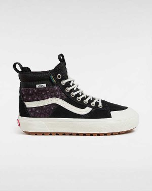 Women Vans MTE Sk8-Hi Waterproof Shoes Black Malaysia | VN6475081