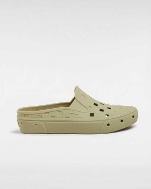 Women Vans MTE Slip-On TRK Mules Green Malaysia | VN1529837