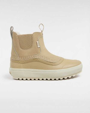 Women Vans MTE Standard Mid Chelsea Snow Boots Beige Malaysia | VN4307859