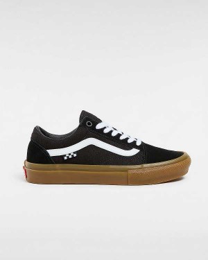 Women Vans Old Skool Skate Shoes Black Malaysia | VN7163204