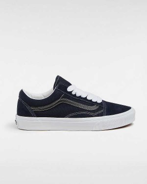 Women Vans Old Skool Sneakers Blue Malaysia | VN1406935