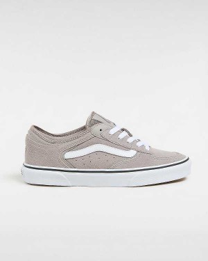 Women Vans Rowley Classic Sneakers Grey Malaysia | VN5378061