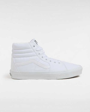 Women Vans Sk8-Hi Sneakers White Malaysia | VN5632847