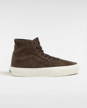 Women Vans Sk8-Hi Tapered Sneakers Brown Malaysia | VN2645701