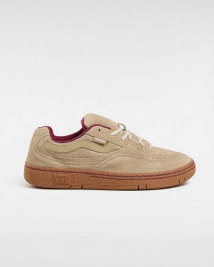 Women Vans Speed Skate Shoes Brown Malaysia | VN4125893