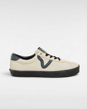 Women Vans Sport Low Sneakers Beige Malaysia | VN3012789