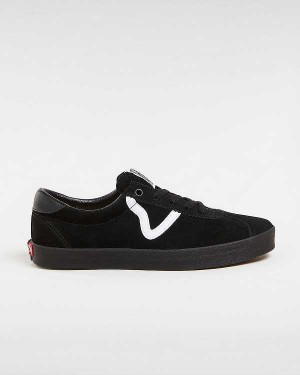 Women Vans Sport Low Sneakers Black Malaysia | VN3294076