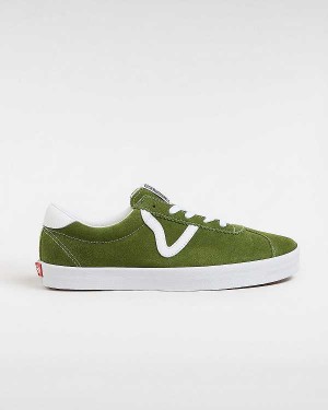 Women Vans Sport Low Sneakers Green Malaysia | VN7836291