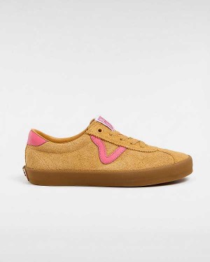 Women Vans Sport Low Sneakers Yellow Malaysia | VN0168527