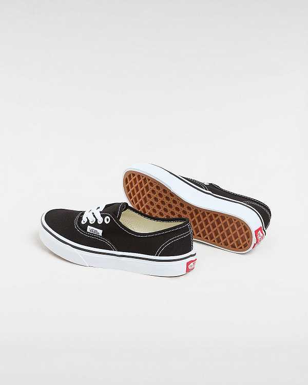 Kids' Vans Authentic (4-8 years) Sneakers Black Malaysia | VN6325081