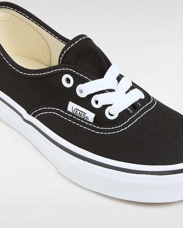 Kids' Vans Authentic (4-8 years) Sneakers Black Malaysia | VN6325081