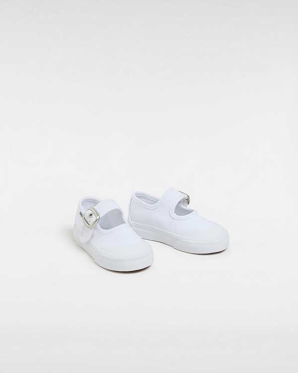 Kids' Vans Glitter (1-4 Years) Mary Janes White Malaysia | VN9726350