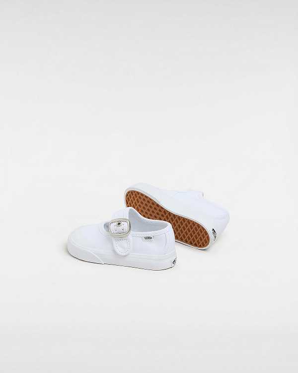 Kids' Vans Glitter (1-4 Years) Mary Janes White Malaysia | VN9726350