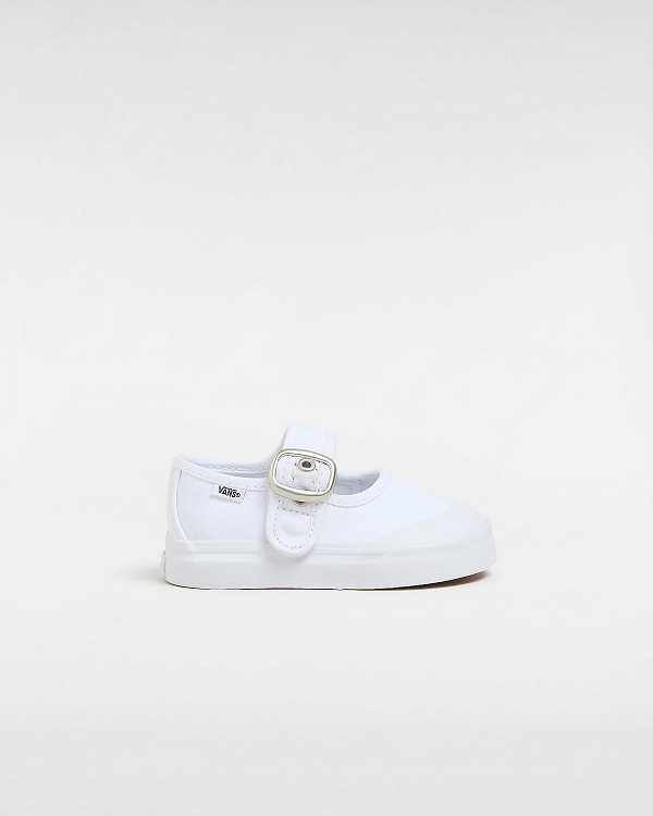 Kids\' Vans Glitter (1-4 Years) Mary Janes White Malaysia | VN9726350